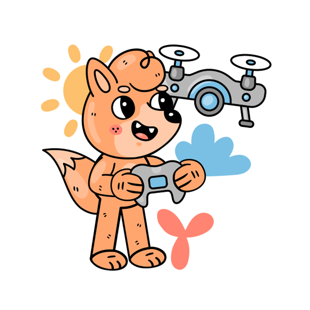 Drone Sticker Transparent Clipart