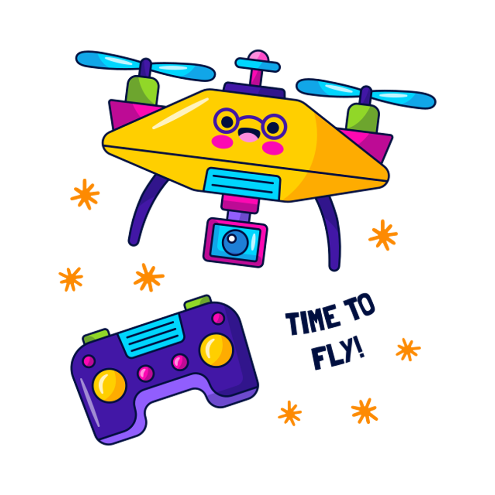 Drone Sticker Transparent Gallery