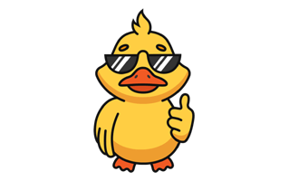 Duck Sticker PNG