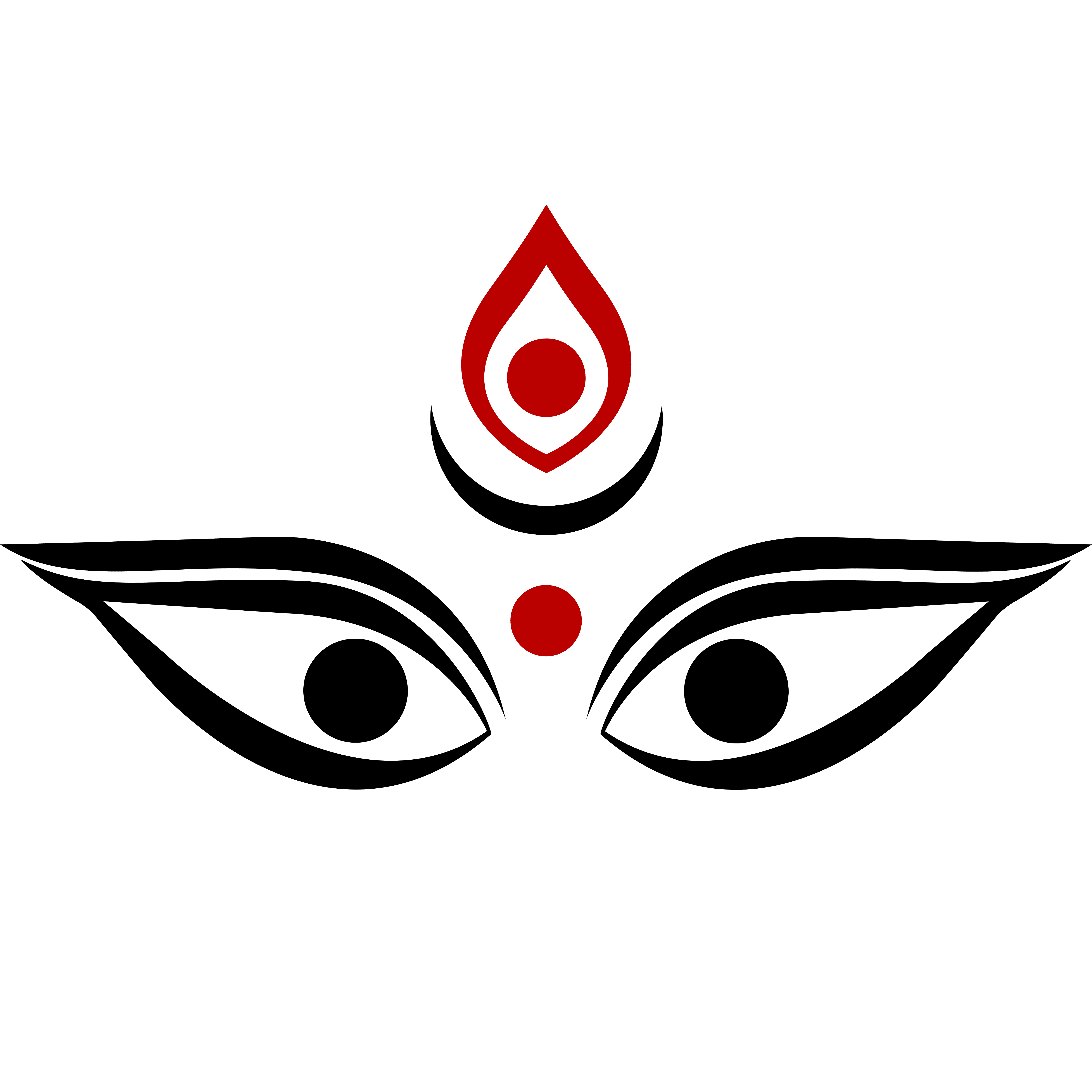 Durga Maa Eyes  Transparent Gallery