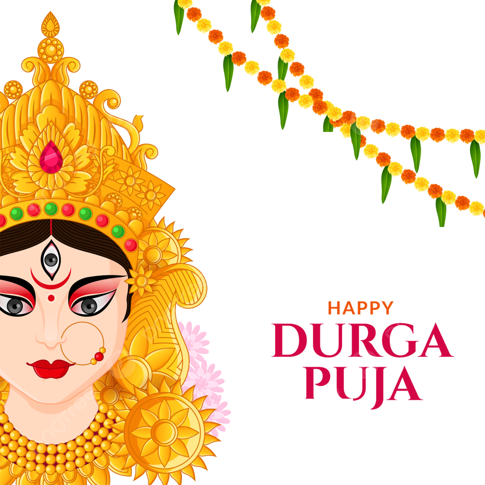 Durga Pooja  Transparent Photo