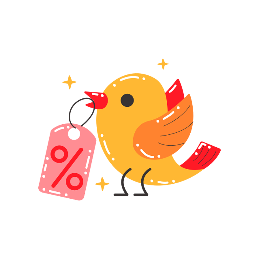Early Bird Free Sticker Transparent Gallery