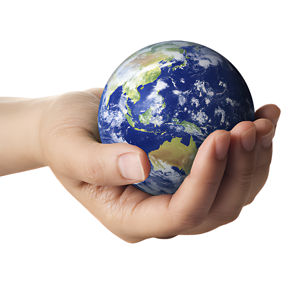 Earth In Hand  Transparent Image