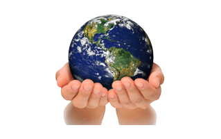 Earth In Hand PNG
