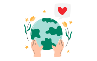 Earth Sticker PNG