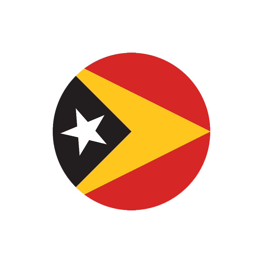 East Timor Flag Transparent Picture