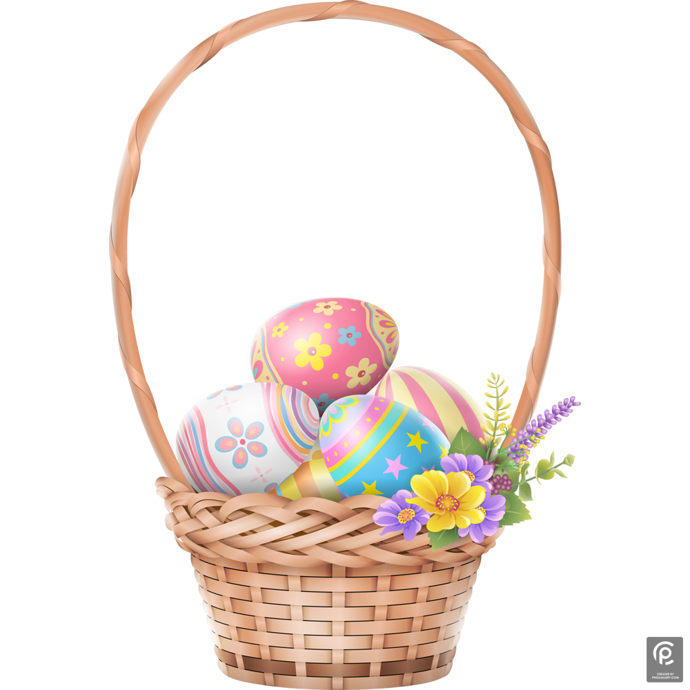 Easter Egg Basket  Transparent Gallery