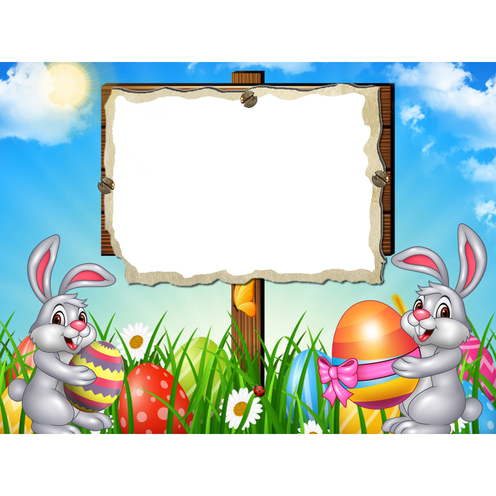 Easter Frame Transparent Picture