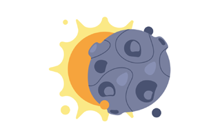 Eclipse Sticker PNG