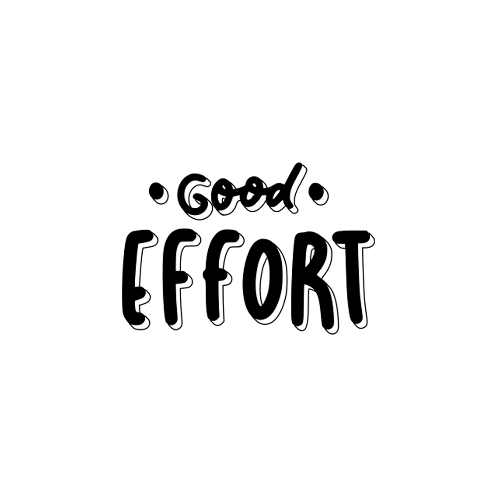 Effort Free Sticker Transparent Clipart