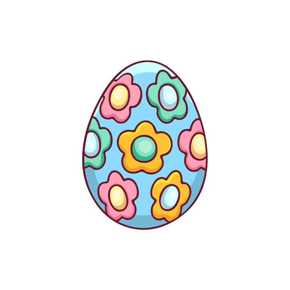 Egg Sticker Transparent Clipart