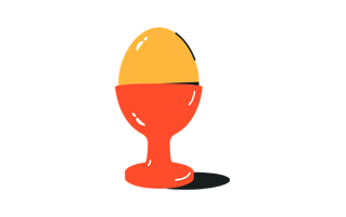Egg Sticker PNG