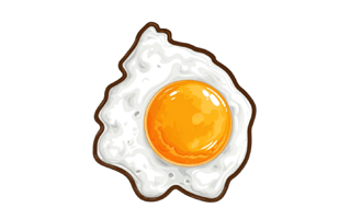 Eggcellent Sticker PNG