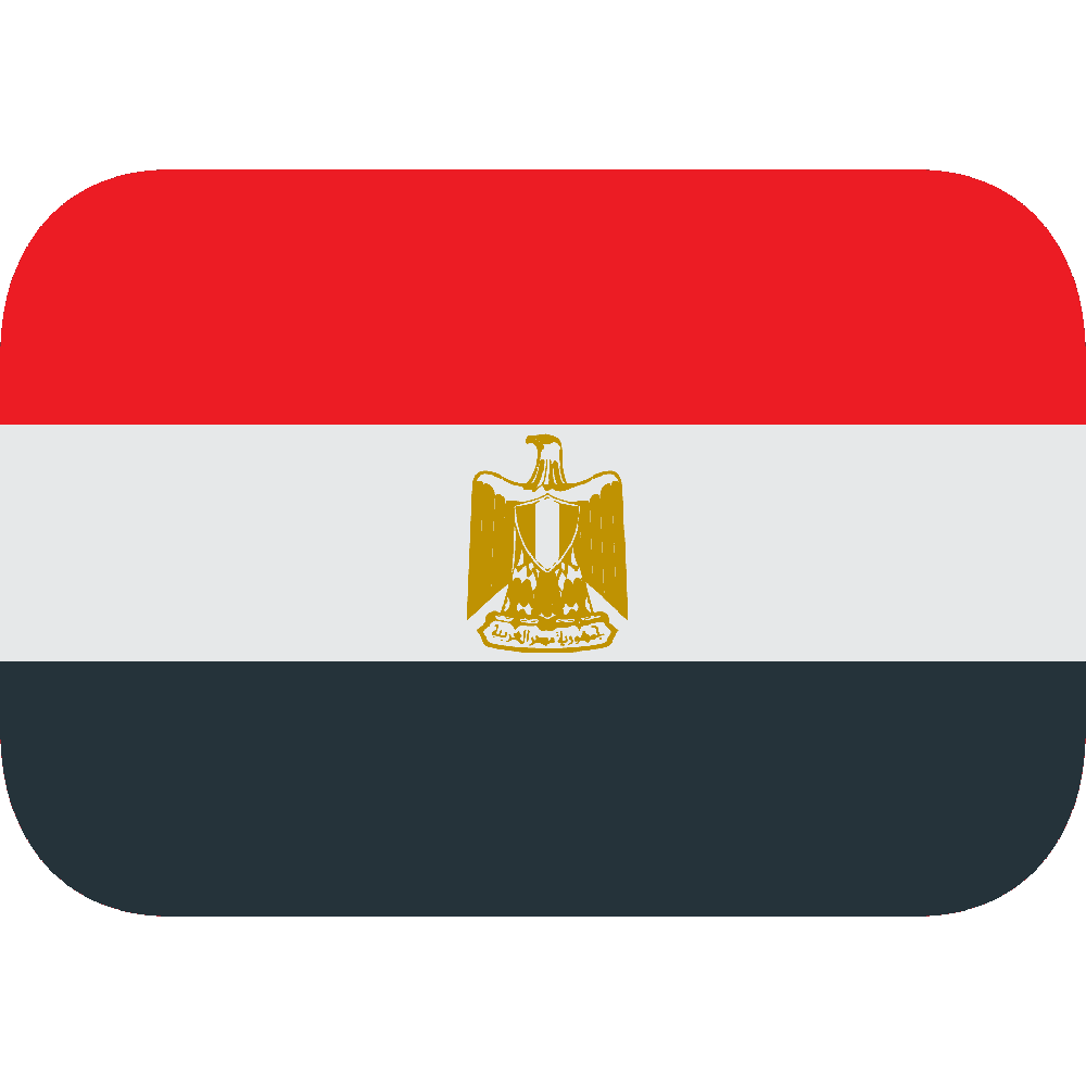 Egypt Flag Transparent Clipart