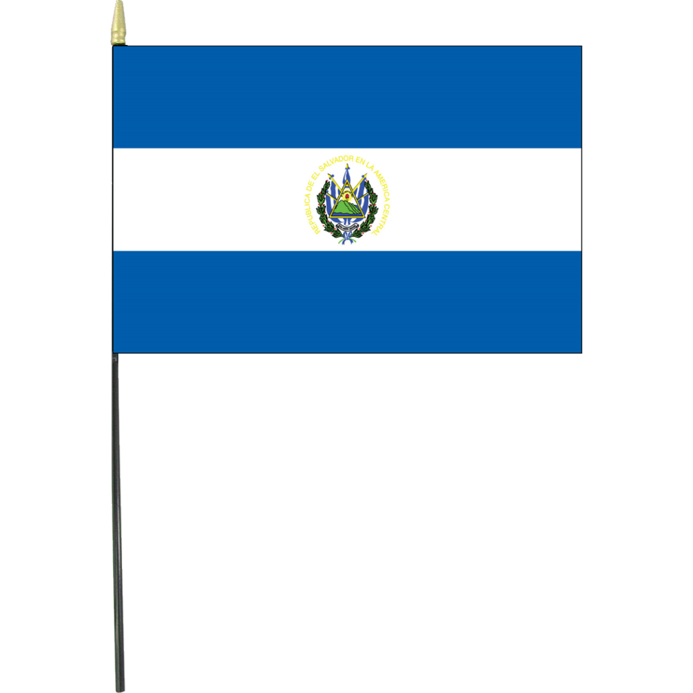 El Salvador Flag Transparent Image