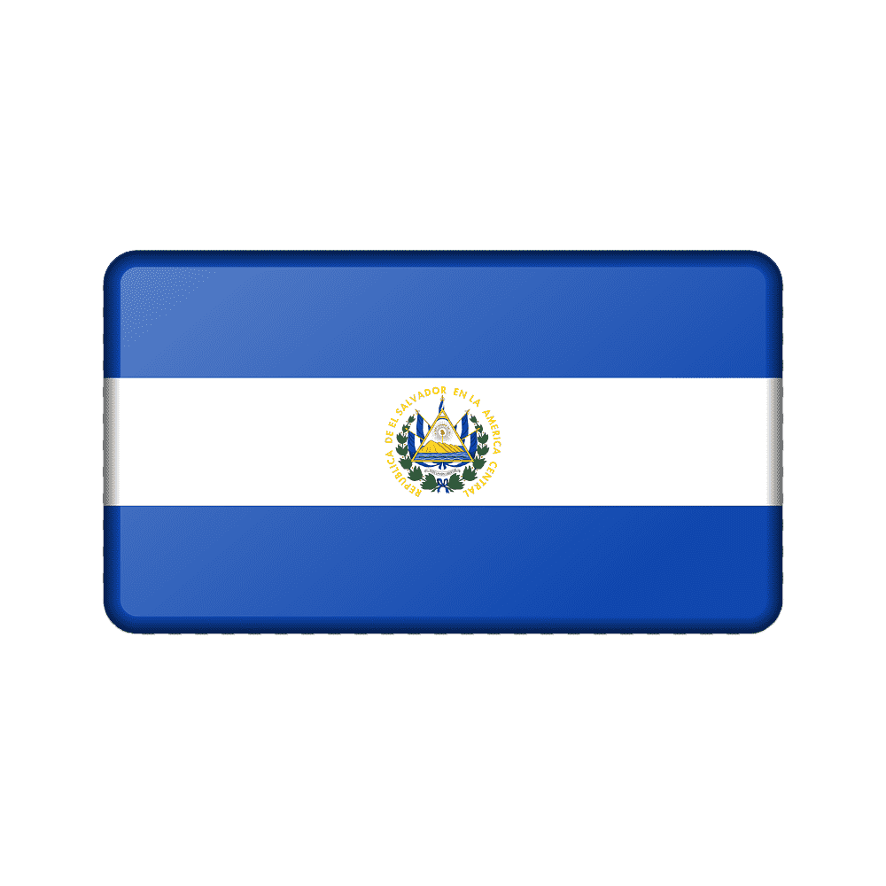 El Salvador Flag Transparent Picture