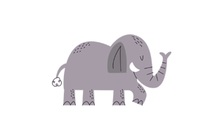 Elephant Free Sticker PNG