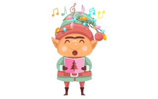 Elf Sticker PNG