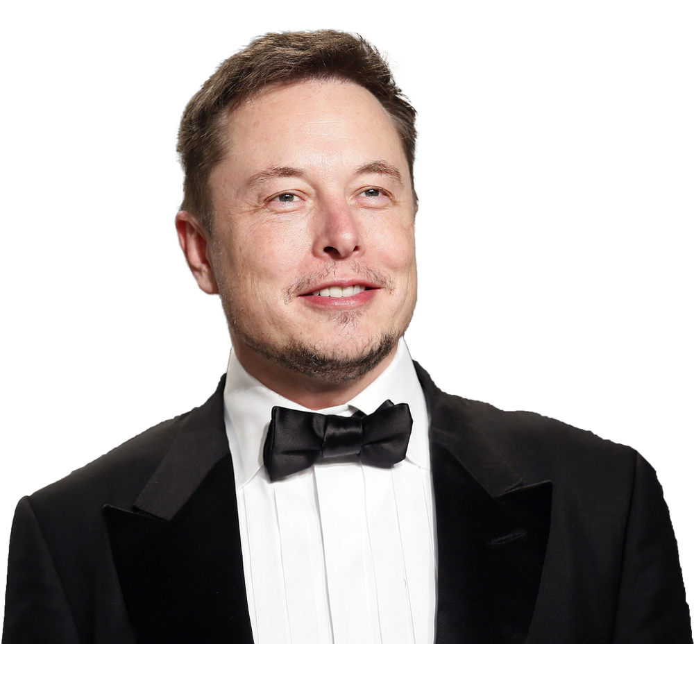 Elon Musk  Transparent Photo