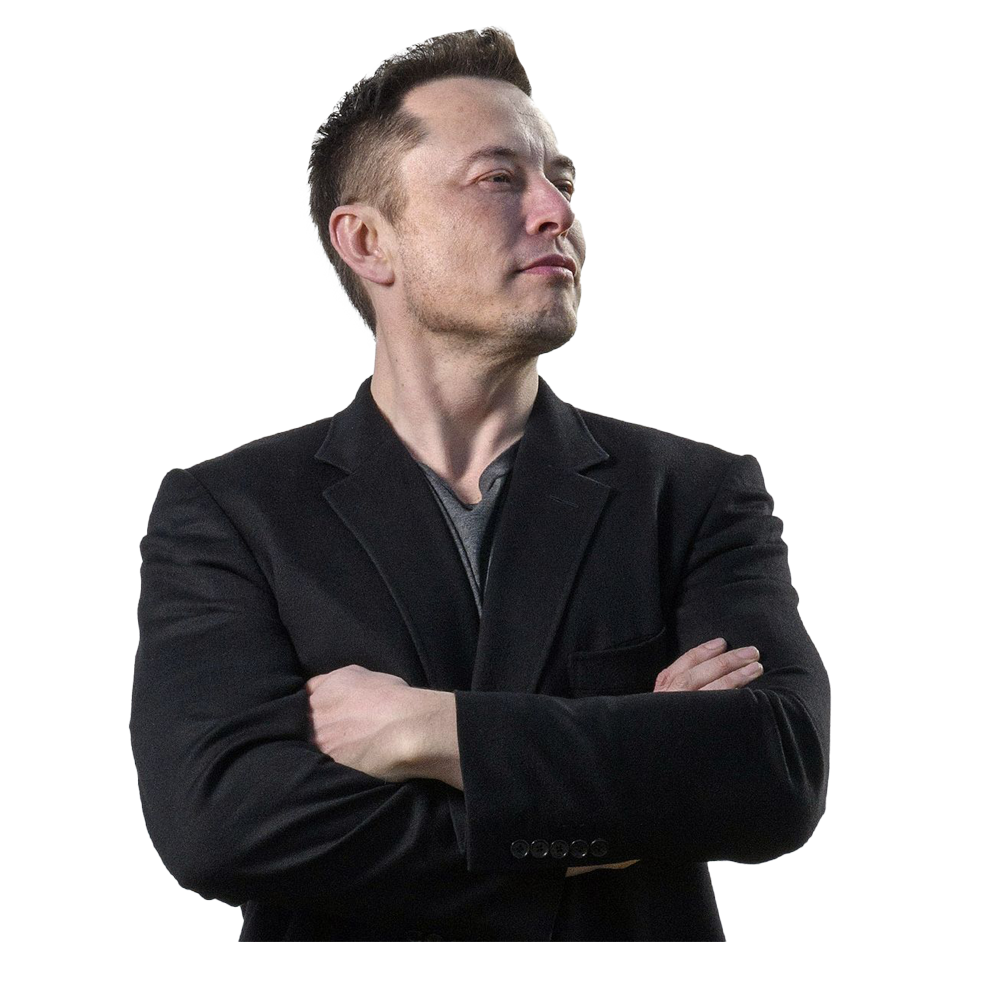 Elon Musk  Transparent Clipart