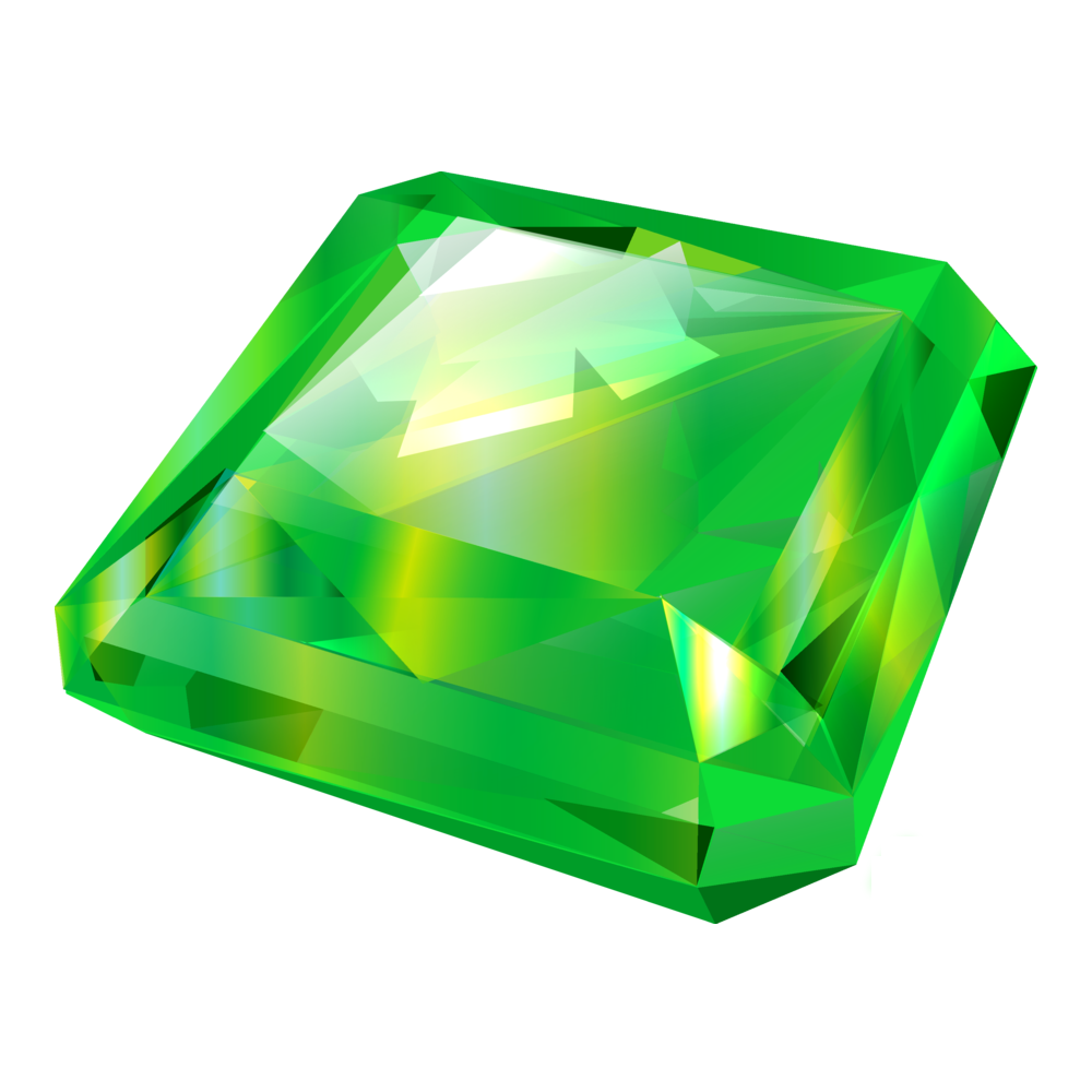 Emerald Stone Transparent Picture