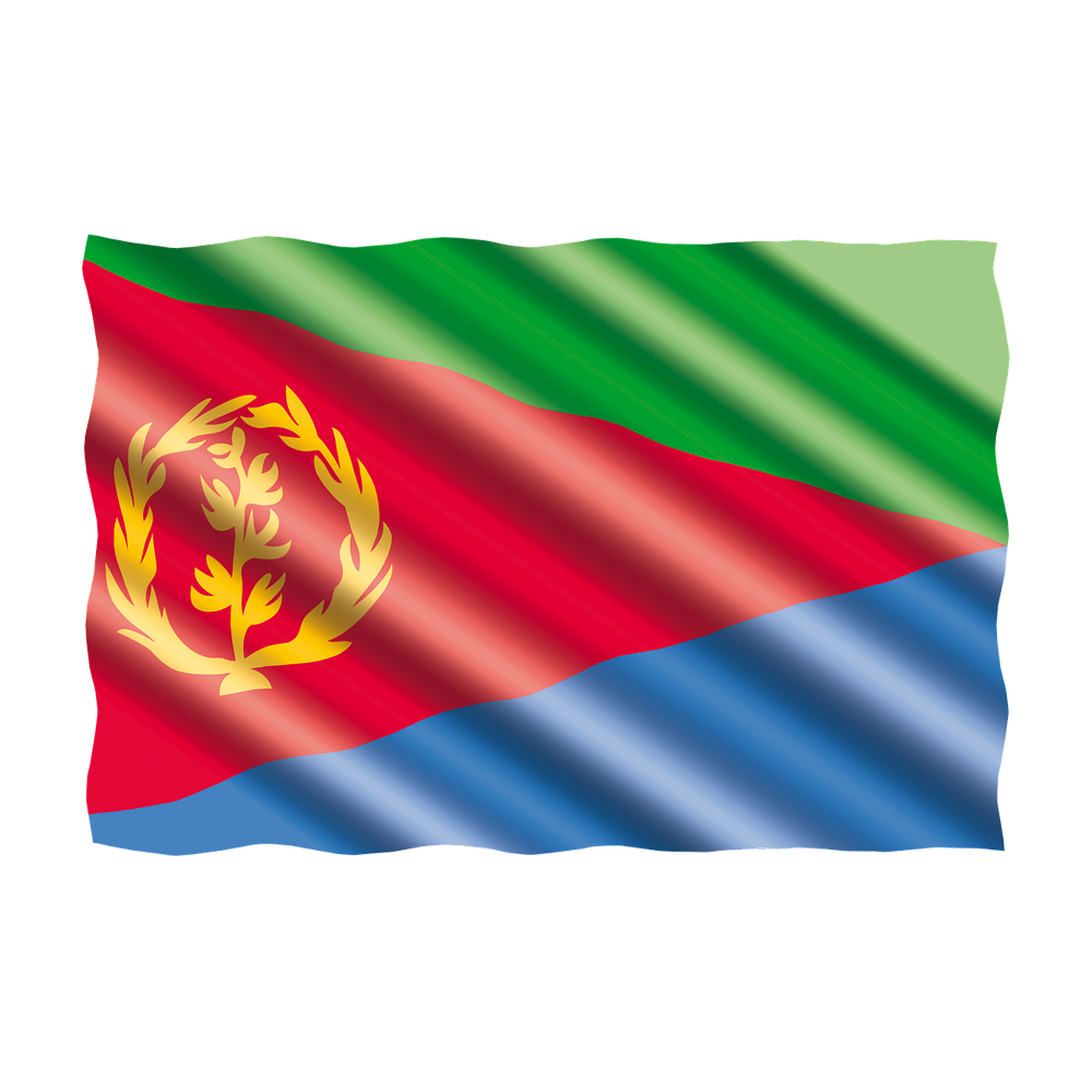 Eritrea Flag Transparent Clipart