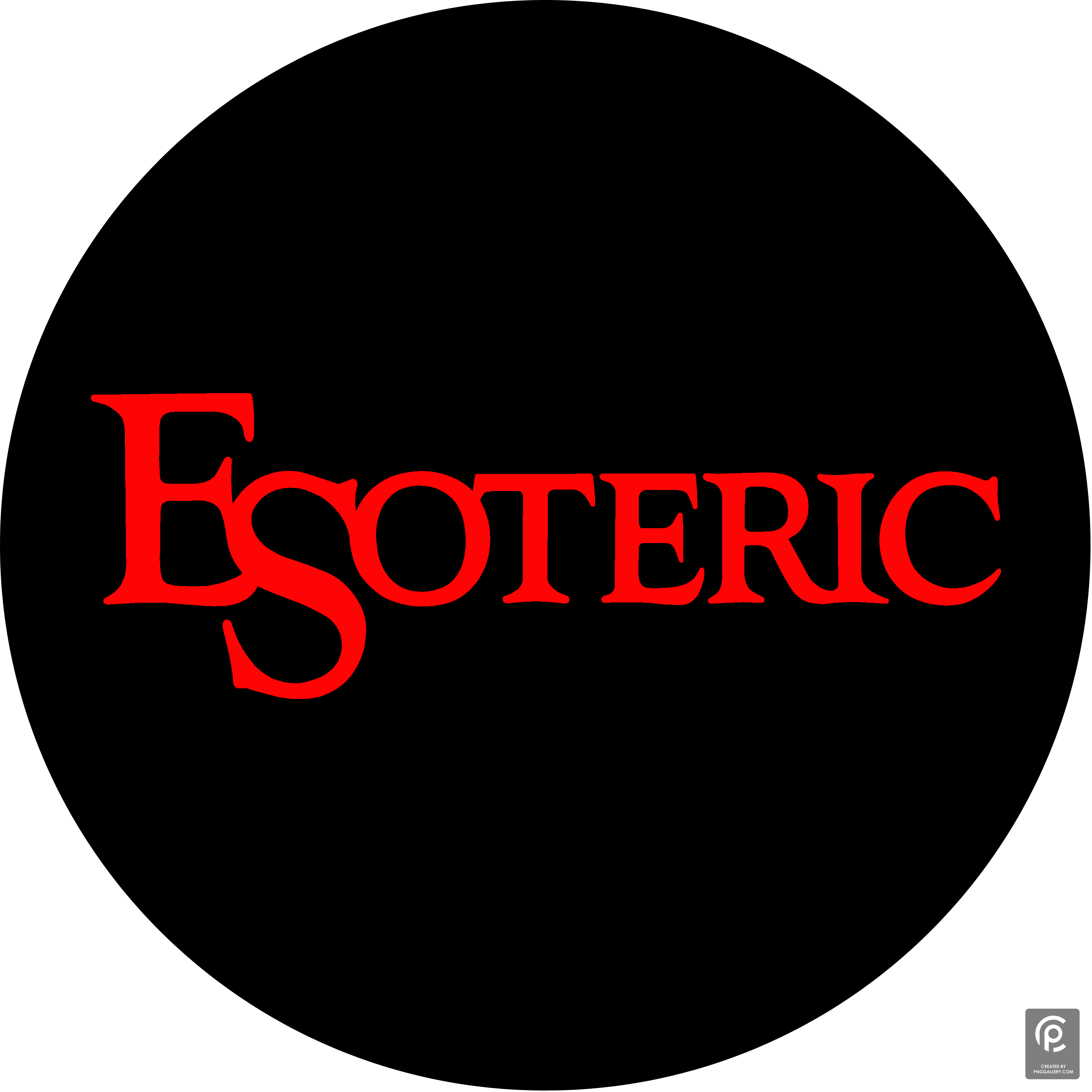 Esoteric Logo Transparent Clipart