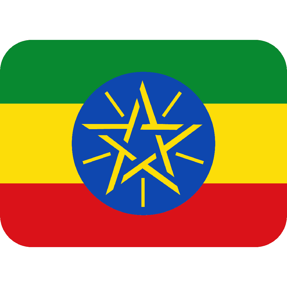 Ethiopia Flag Transparent Image