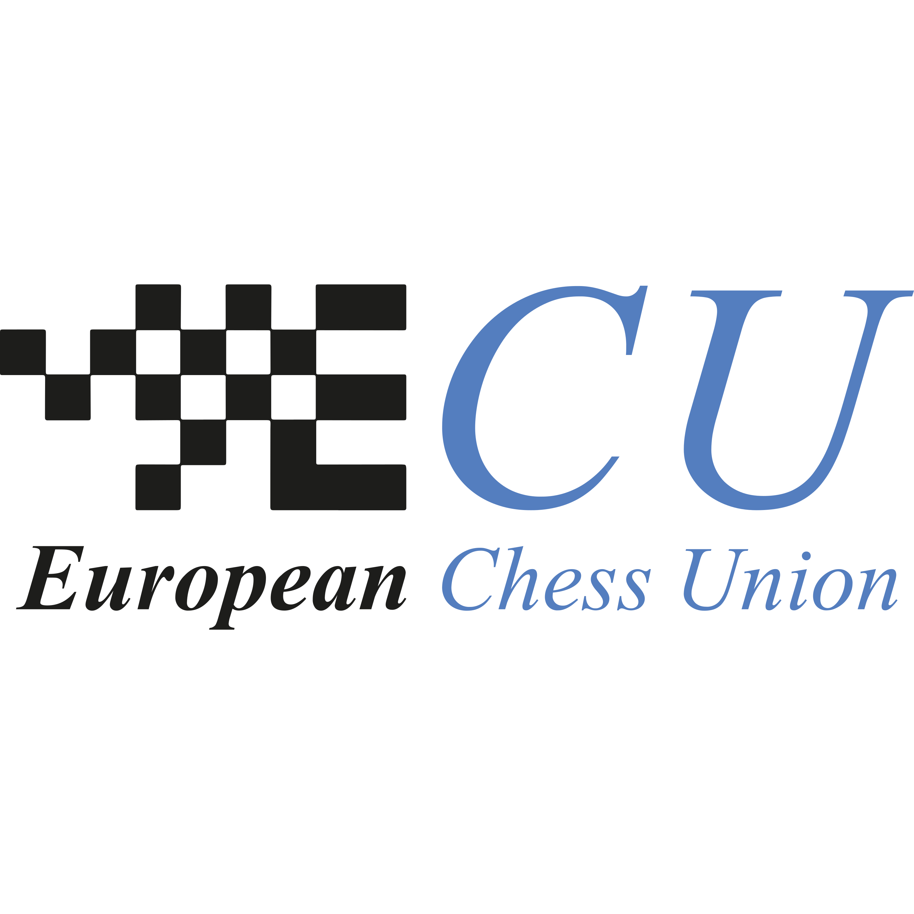 European Chess Union Logo  Transparent Image