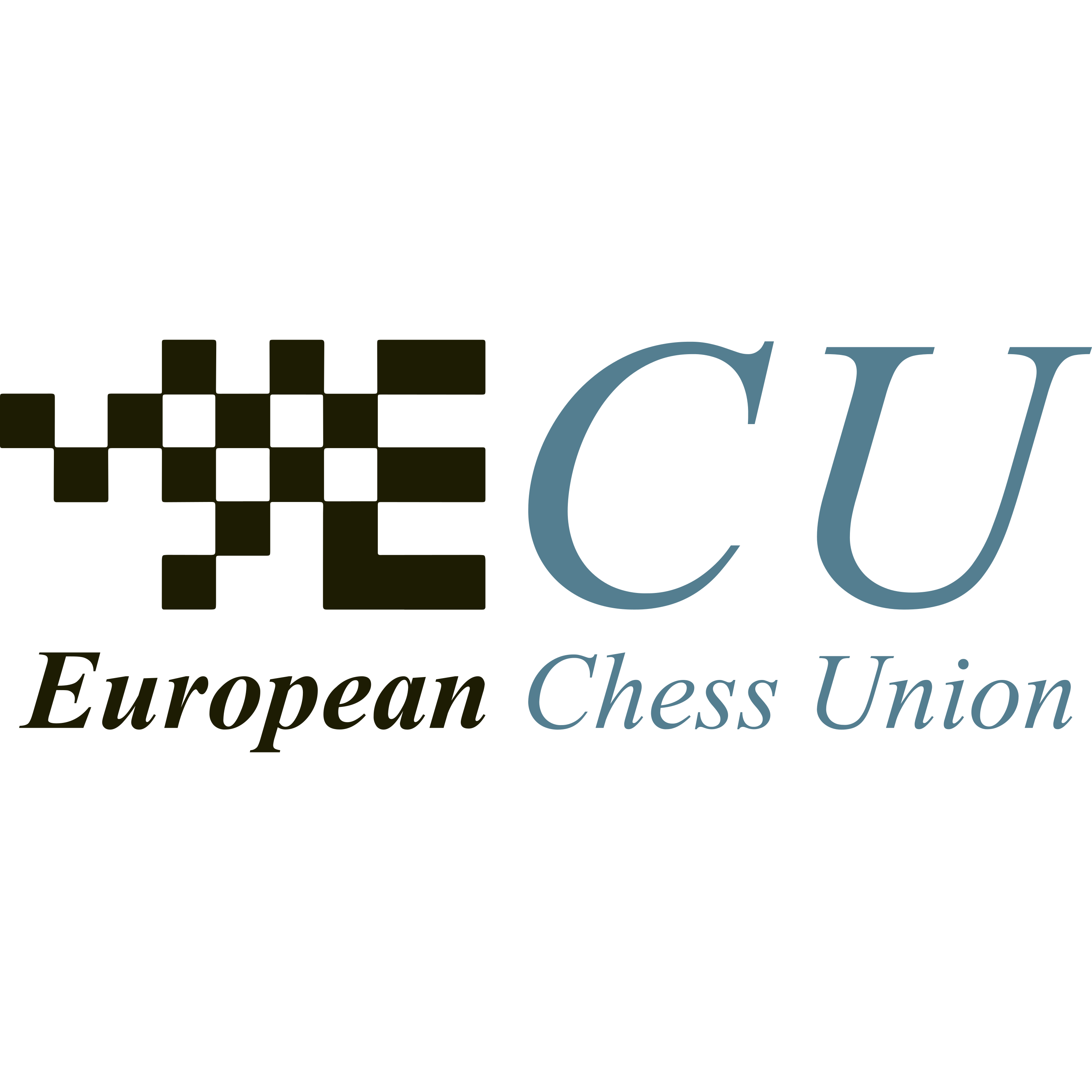 European Chess Union Logo Transparent Picture