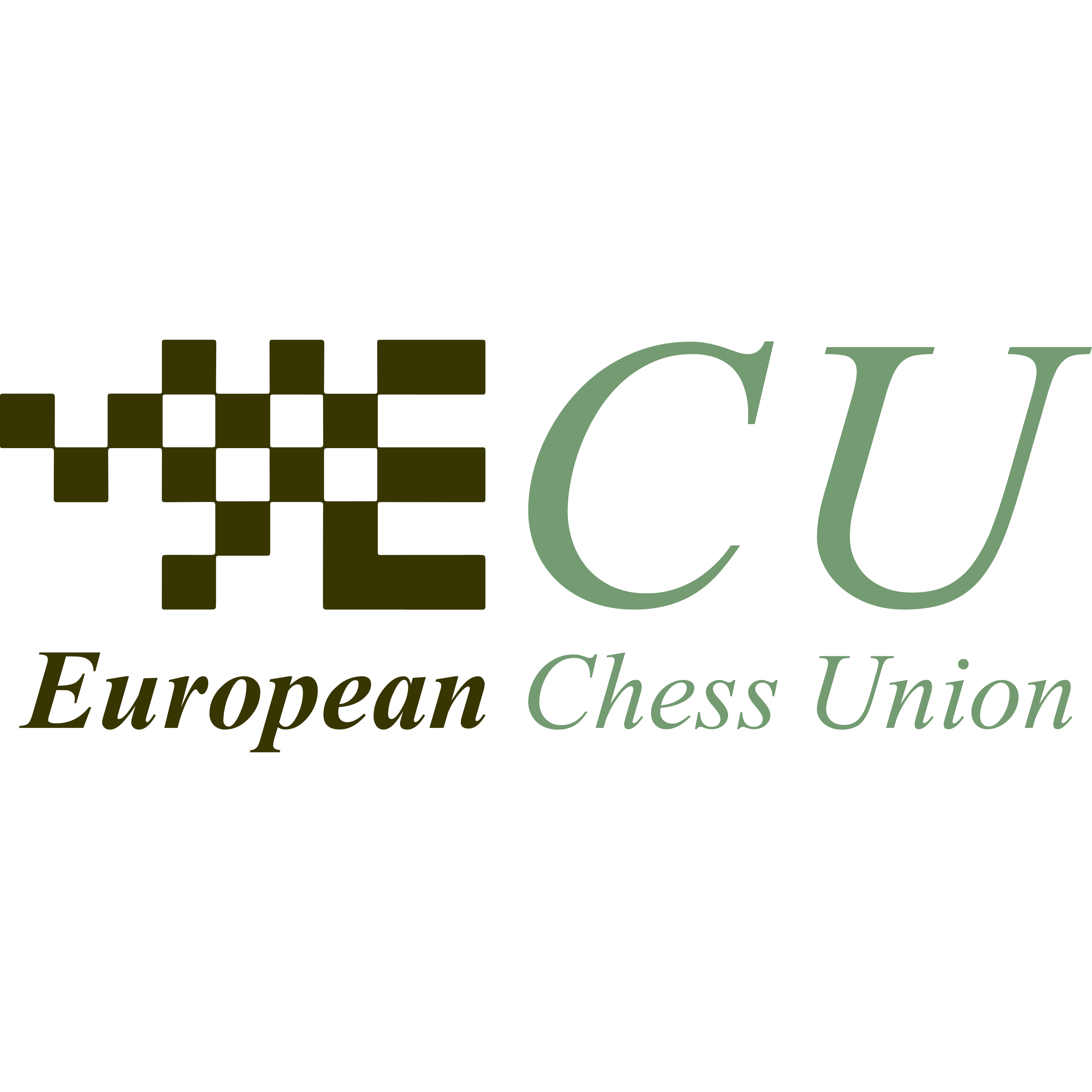 European Chess Union Logo  Transparent Clipart