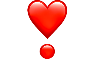 Exclamation Heart PNG