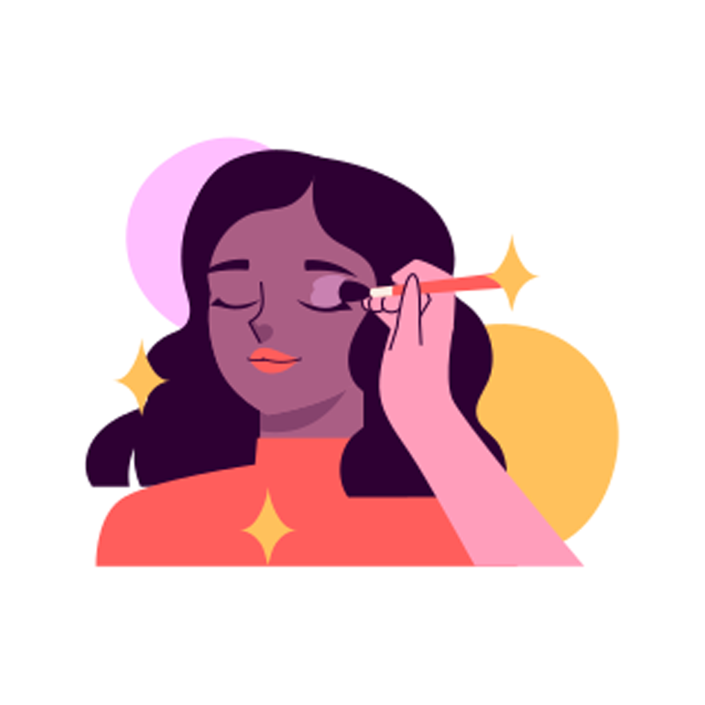 Eye Mascara Free Sticker Transparent Clipart