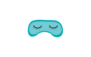 Eye Mask Sticker PNG