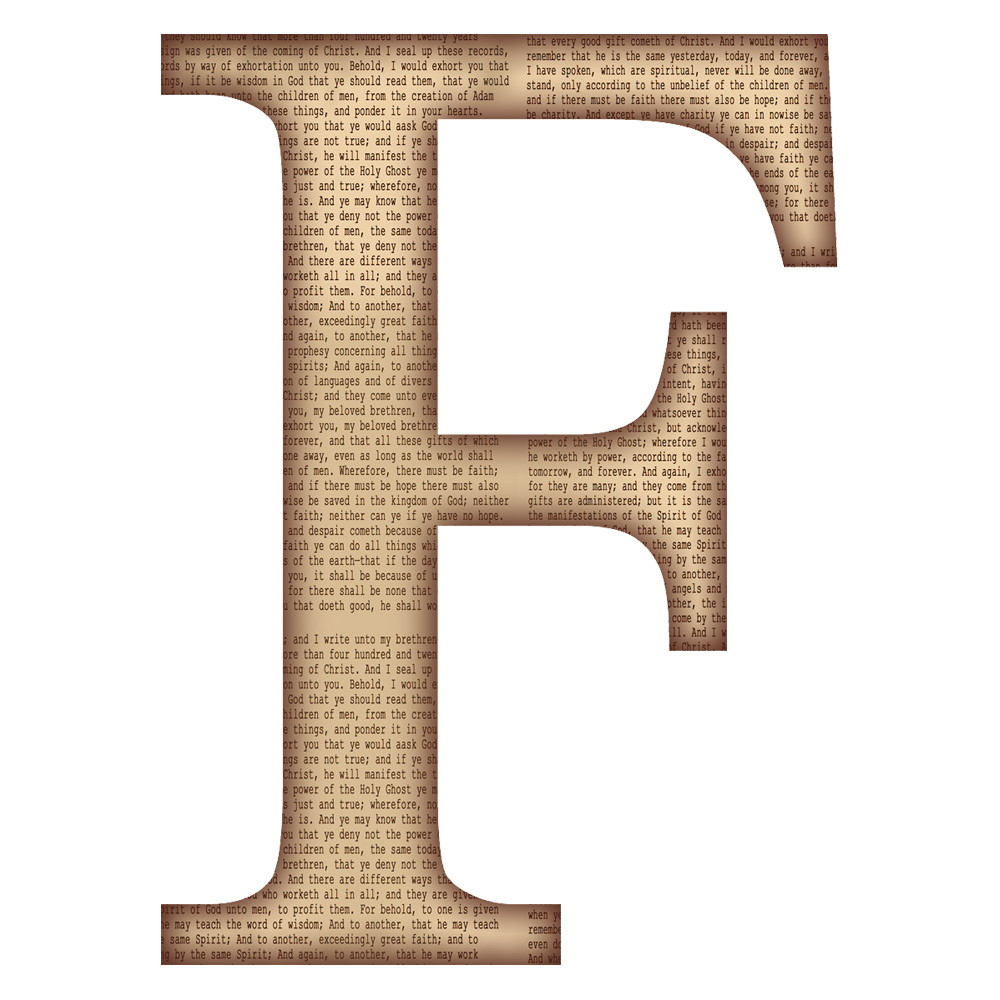 F Alphabet Transparent Image