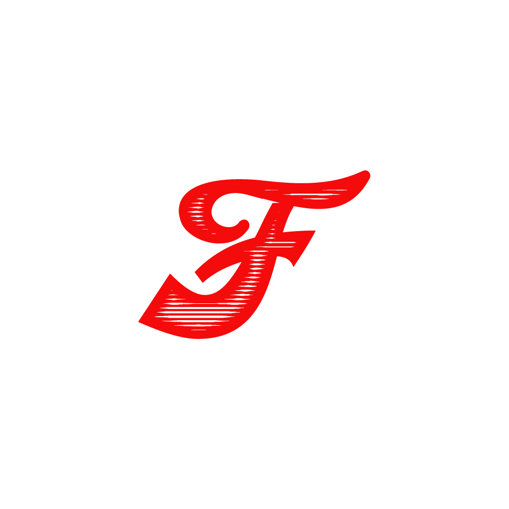 F Alphabet Red Transparent Clipart