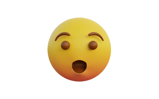 Flushed Face Emoji PNG