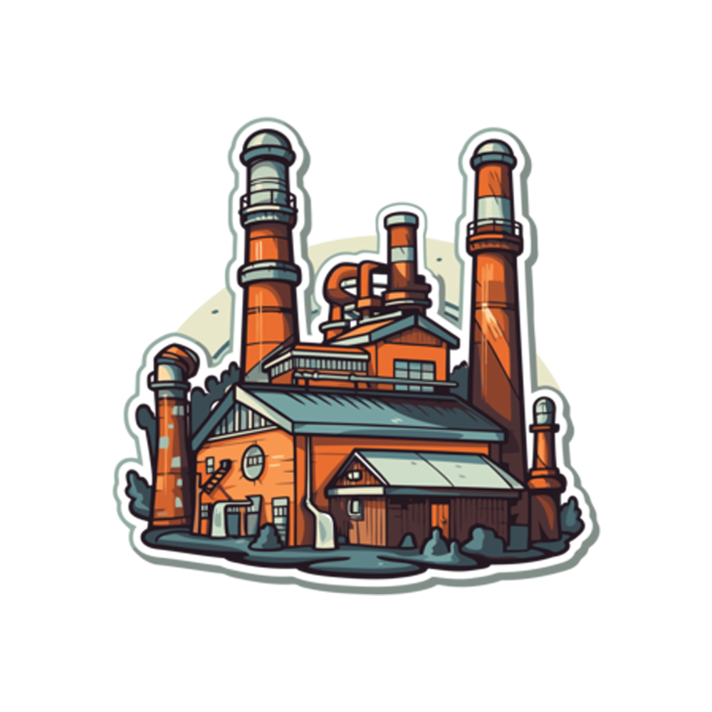 Factory Free Sticker Transparent Photo