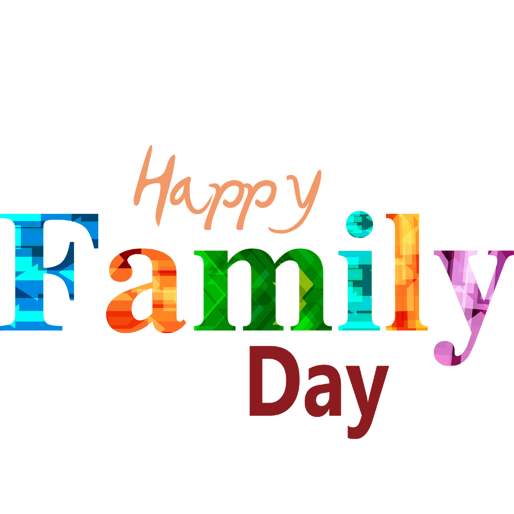 Family Day Transparent Picture