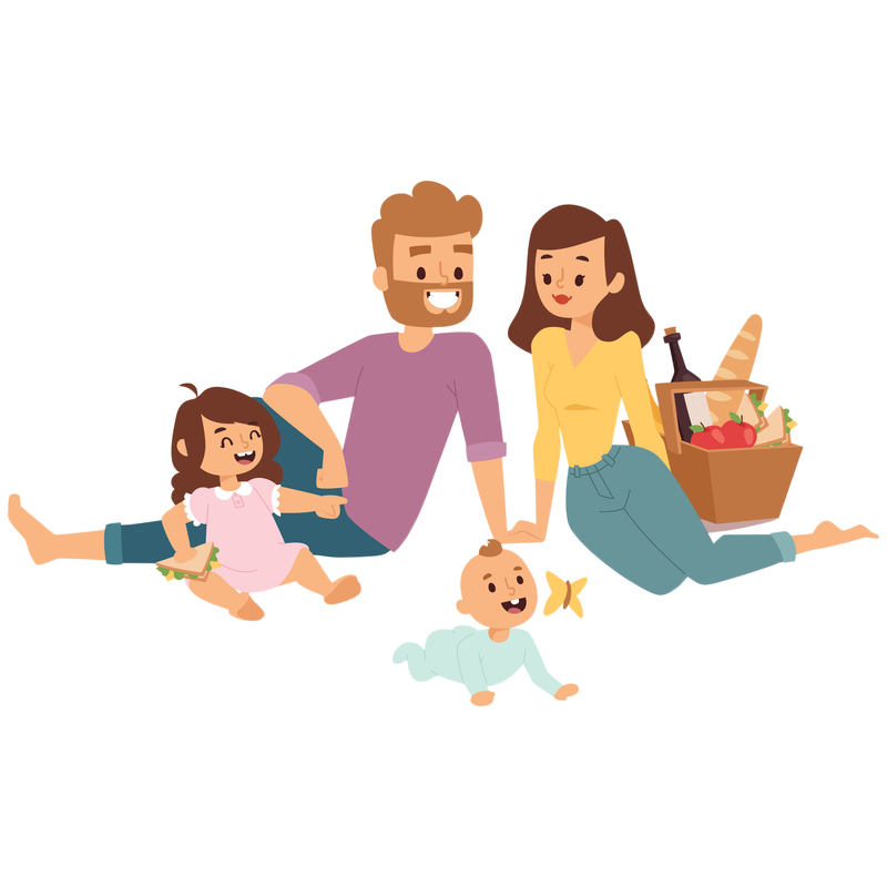 Family Vacation Transparent Picture