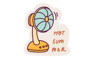 Fan Sticker PNG