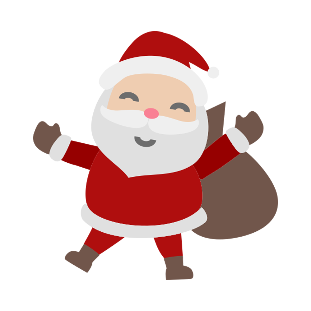 Father Christmas Free Sticker Transparent Picture