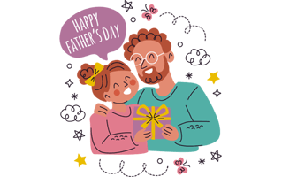 Father Free Sticker PNG