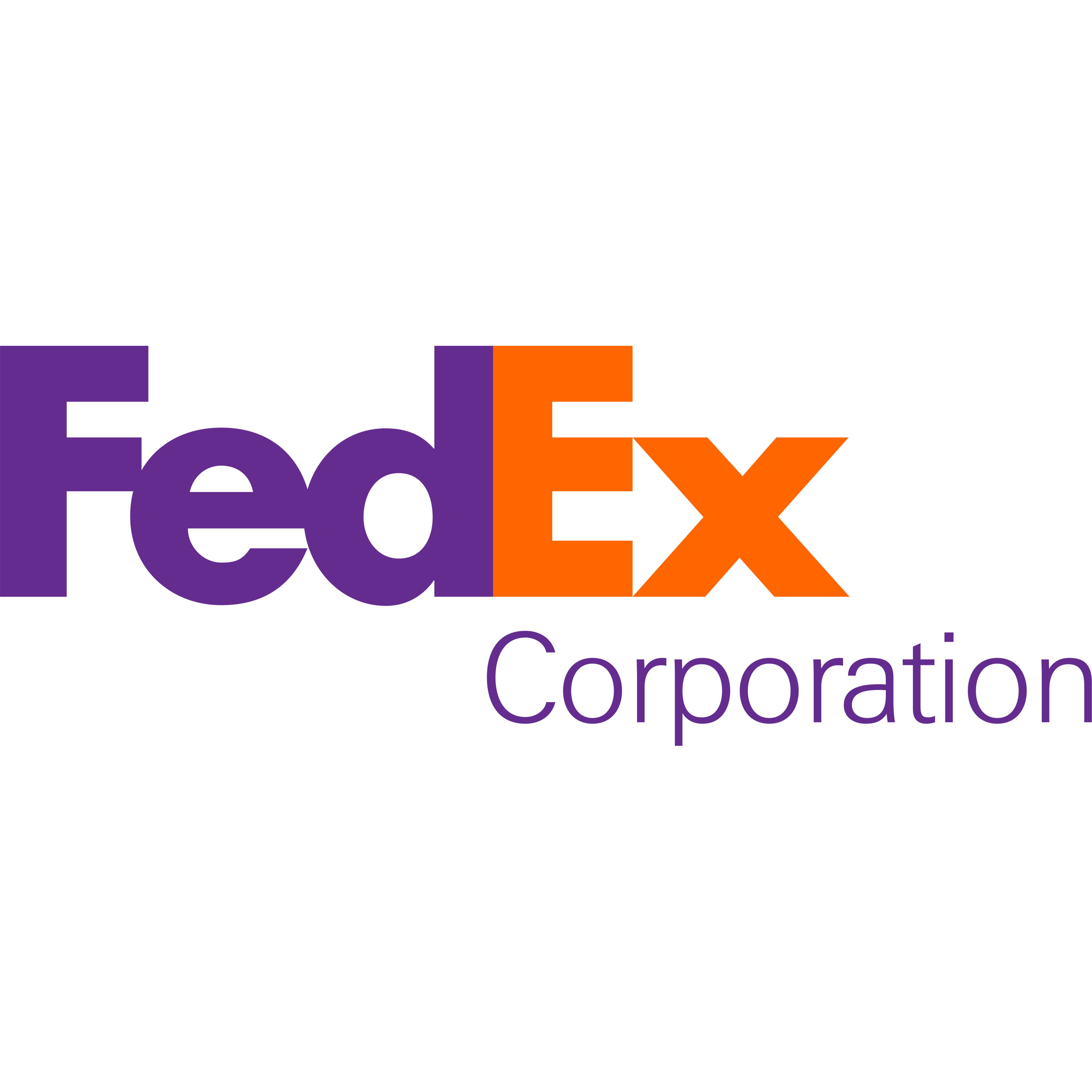 Fedex Corporation Logo Transparent Image