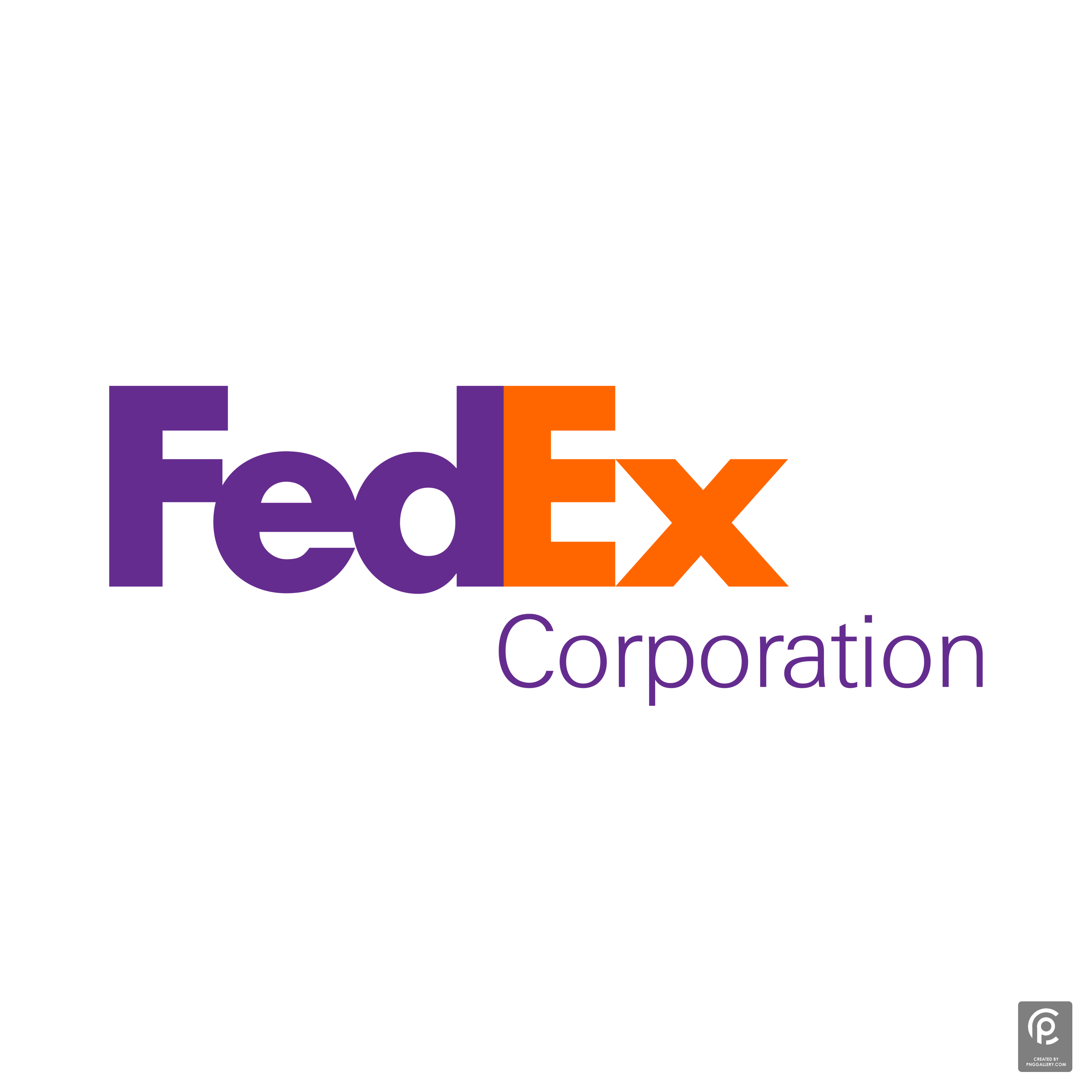 Fedex Corporation Logo Transparent Clipart