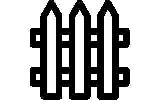 Fence Free Sticker PNG