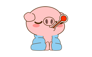 Fever Free Sticker PNG