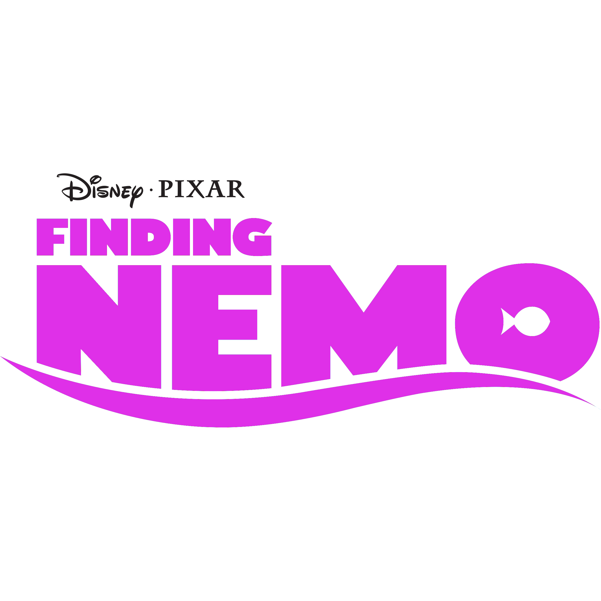 Finding Nemo Logo Transparent Clipart