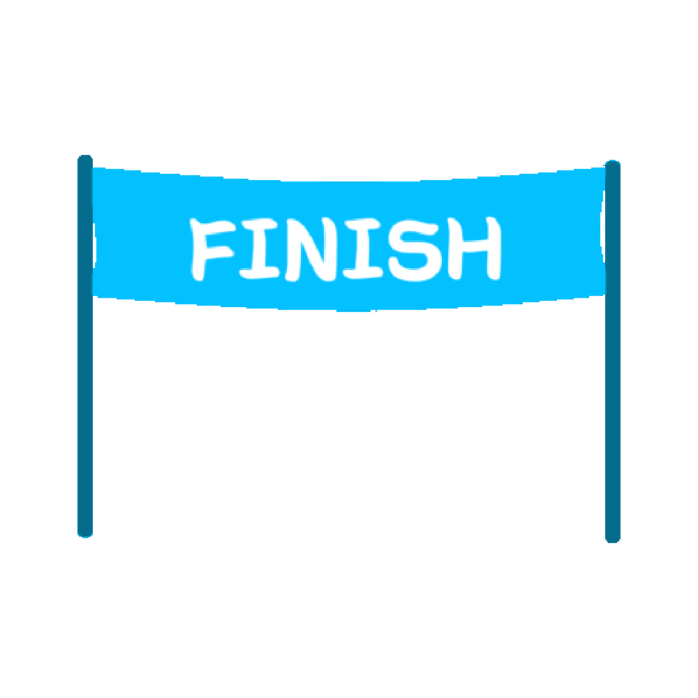 Finish Line Free Sticker Transparent Gallery