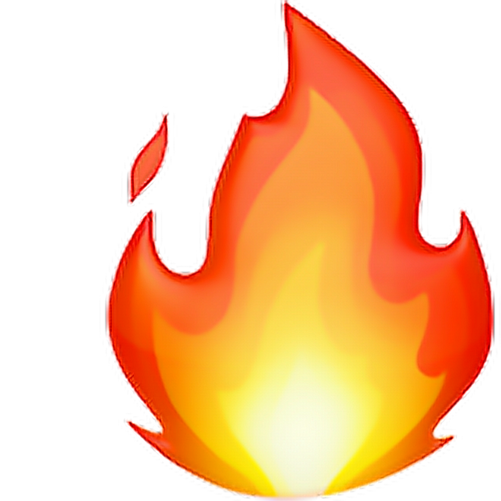 Fire Emoji  Transparent Image